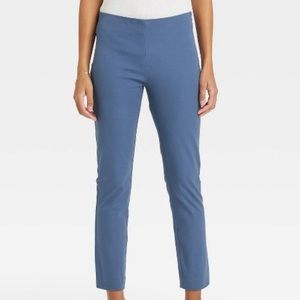 Blue High Rise Pants. A New Day Brand. Size 8